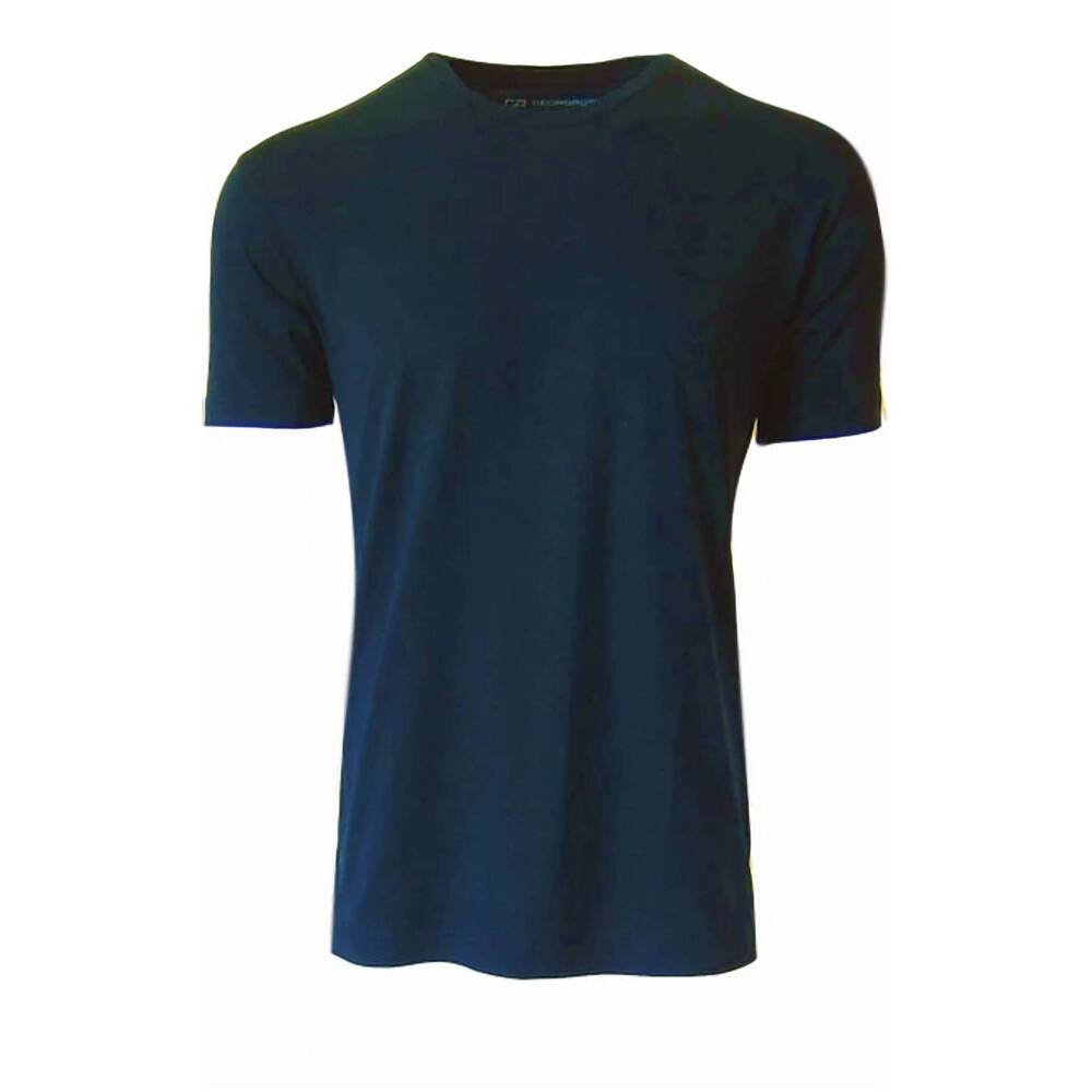 NEW GEORG ROTH men's luxury crew neck pima cotton t-shirt in navy